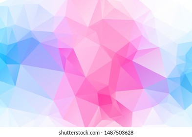multicolored Low poly crystal background. Polygon design pattern. colorful Low poly vector illustration, low polygon background.