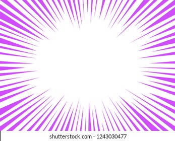 Multicolored manga. Vector illustration