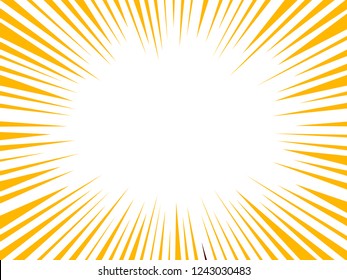 Multicolored manga. Vector illustration