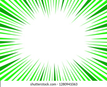 Multicolored Manga. Vector illustration