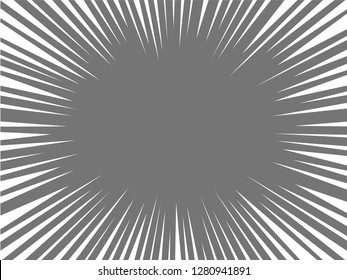Multicolored Manga. Vector illustration