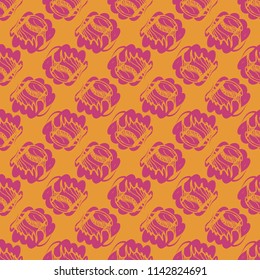 Multicolored mollusc shell background seamless for design.