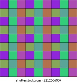 Multicolored mosaic for background. Geometric pattern for wallpaper. Design for wrapping paper.