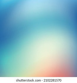 Multicolored motion gradient background. Seamless loop of blue,yellow,white,pink