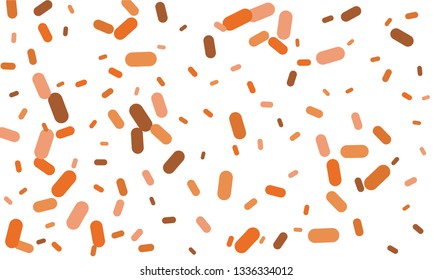 Multicolored Nice Green, Yellow and Red Medical Pills isolated on white background