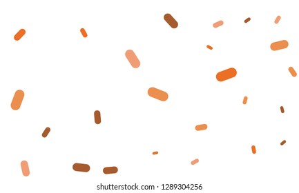 Multicolored Nice Grey and Violet Medical Pills isolated on white background