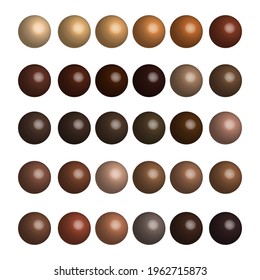 Multicolored orbs, spherical balls. Glossy sphere, icons set. Vector objects for decoration. Christmas Tree Decoration Sphere.