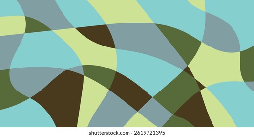 Multicolored organic mosaic design background. Abstract colorful vector illustration backdrop. 