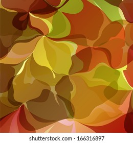 Multicolored Original Watercolor Painting Background, Vectors Eps10, Contains Transparent Objects