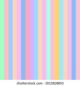 multicolored pastel lines design for pattern and background.