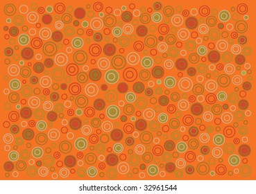 Multicolored pattern in ethnic Australian style