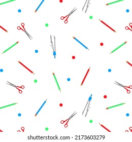 Multicolored pattern on a transparent background. Multicolored pattern with bright elements on a white background. Can be used in packaging, cover, textile, wallpaper, background.