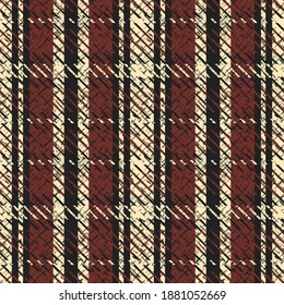 Tartano de armilla multicolor. Tejidos de cuadros escoceses.Ilustración vectorial para imprimir en tejidos, papel.Patrón sin inconvenientes con celdas repetidas y líneas diagonales.