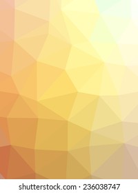 Multicolored polygonal background, template illustration