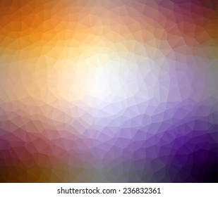 Multicolored polygonal background, template illustration