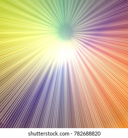 multicolored radial abstract background