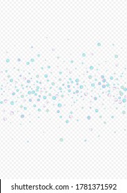 Multicolored Rain Invitation Transparent Background. Magic Top Splash Background. Vector Backdrop. Unicorn Christmas Wallpaper.