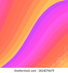 Multicolored rainbow rays sunbeam with abstract background texture wallpaper colorful pattern seamless vector illustration art flat design futuristic