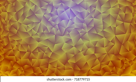 Multicolored red, orange, yellow, multi-colored polygonal kaleidoscope abstract background, cover, consisting of a structure of triangles. Texture, Background in mosaic style and origami.