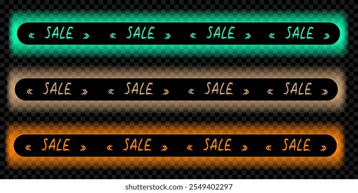 multicolored ribbons on transparent background for sale on "Black Friday". colored ribbon with black friday sales inscriptions. Discount ribbons with background for advertising, online store or websit