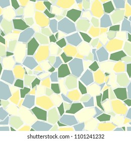 Multicolored seamless pattern. Marble texture. Granite camouflage. Abstraction.