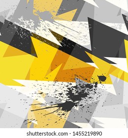 Multicolored seamless pattern. Urban design.