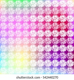 multicolored sequins glittering pattern background