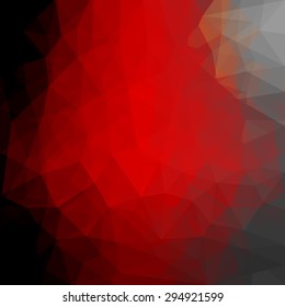 multicolored shiny polygon, triangle, background, low poly, vector illustration.