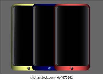 Multi-colored smartphones