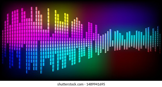 音 波形 のイラスト素材 画像 ベクター画像 Shutterstock