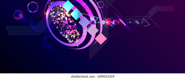 Multicolored space bubbles 3d cluster pastel shades decorative balls abstract vector illustration pearls new trendy