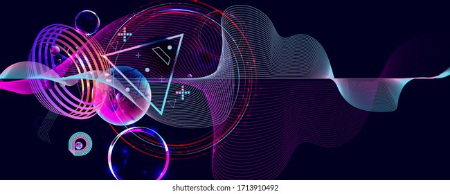 Multicolored space bubbles 3d cluster pastel shades decorative balls abstract vector illustration pearls new trendy