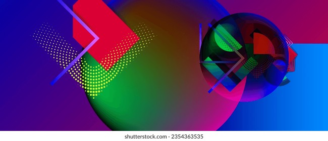 Multicolored space bubbles 3d cluster pastel shades decorative balls abstract vector illustration pearls new trendy