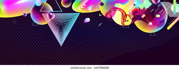 Multicolored space bubbles cluster pastel shades decorative balls abstract vector illustration pearls