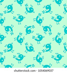 a multicolored sparrow. Background for gift wrapping. Vector illustration