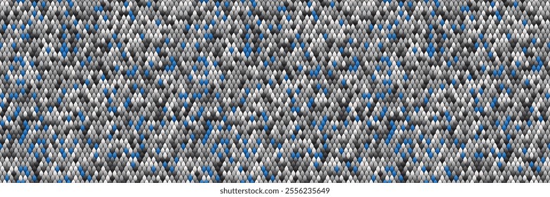 Multicolored Spherical 3D Pattern Seamless Background