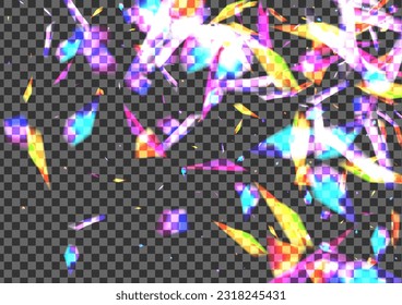 Multicolored Spot Background Transparent Vector. Element Realistic Wallpaper. Yellow Gradient Design. Orange Xmas. Shimmer Fade Template.