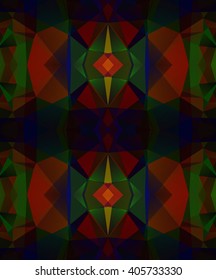 Multicolored stained-glass background. Vector illustration.