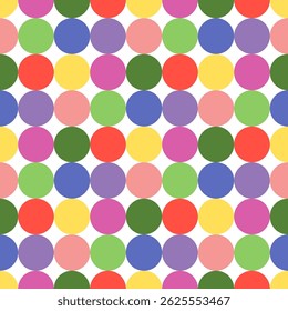 Piedras o manchas multicolores. Fondo manchado. Abstractas patrón sin fisuras. Ilustración vectorial colorida