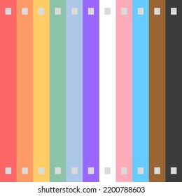 multicolored stripes lgbtq classic for decoration, backgrounds, fabrics, wrapping paper, backdrops, wallpapers and more.