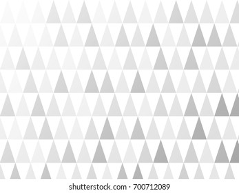 Multicolored triangles, seamless abstract vector pattern.