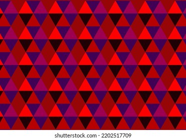 Triángulos multicolores tils ilustración vectorial de fondo abstracto vectorial