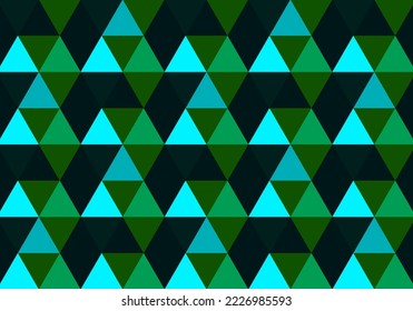 Triángulos multicolores tils ilustración vectorial de fondo abstracto vectorial