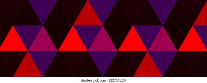 Triángulos multicolores tils ilustración vectorial de fondo abstracto vectorial