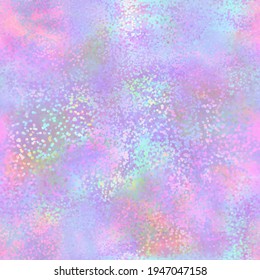 Multicolored unicorn pattern seamless glitter background, holographic rainbow gradient, vivid colors, bright, pink, blue, gold, purple, red, white, neon, trend design, hologram, vibrant texture