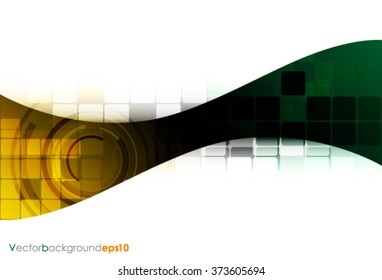 Multicolored vector abstract technology background