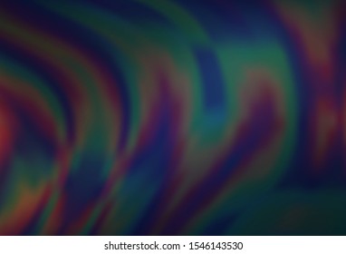 Multicolored vector background with lava shapes. Creative illustration in halftone marble style with gradient. A completely new template for your business design.