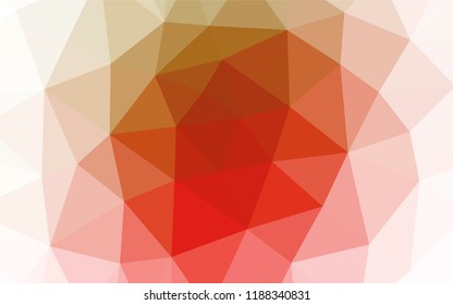 Multicolored vector blurry hexagon template. A vague abstract illustration with gradient. A completely new template for your business design.