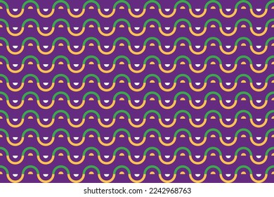 multicolored vector. game with all the colors of the rainbow, . lines of same thicknesses. repeating elements. straight and wavy lines. abstract picture. movement dynamics. Vector illustration