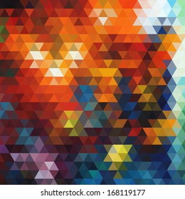 multicolored vector geometric background with gradients  lines  different colors pattern triangle eps 10